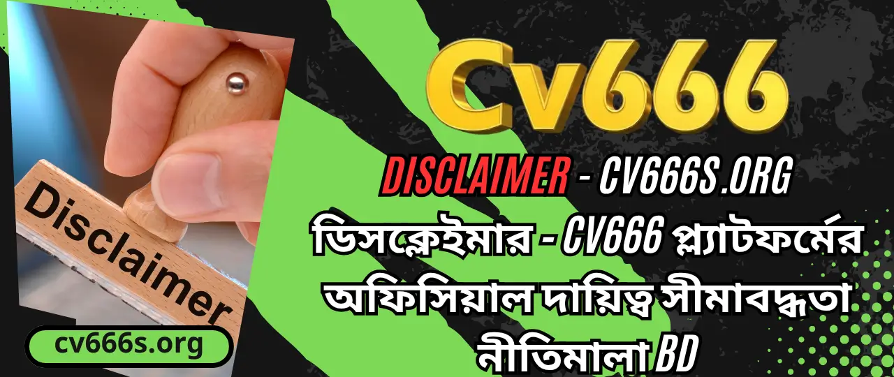 Disclaimer CV666