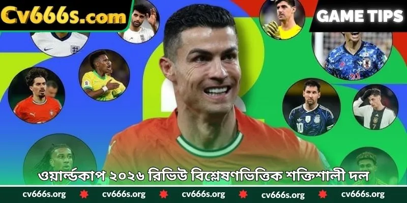 ওয়ার্ল্ডকাপ ২০২৬ রিভিউ বিশ্লেষণভিত্তিক শক্তিশালী দল
